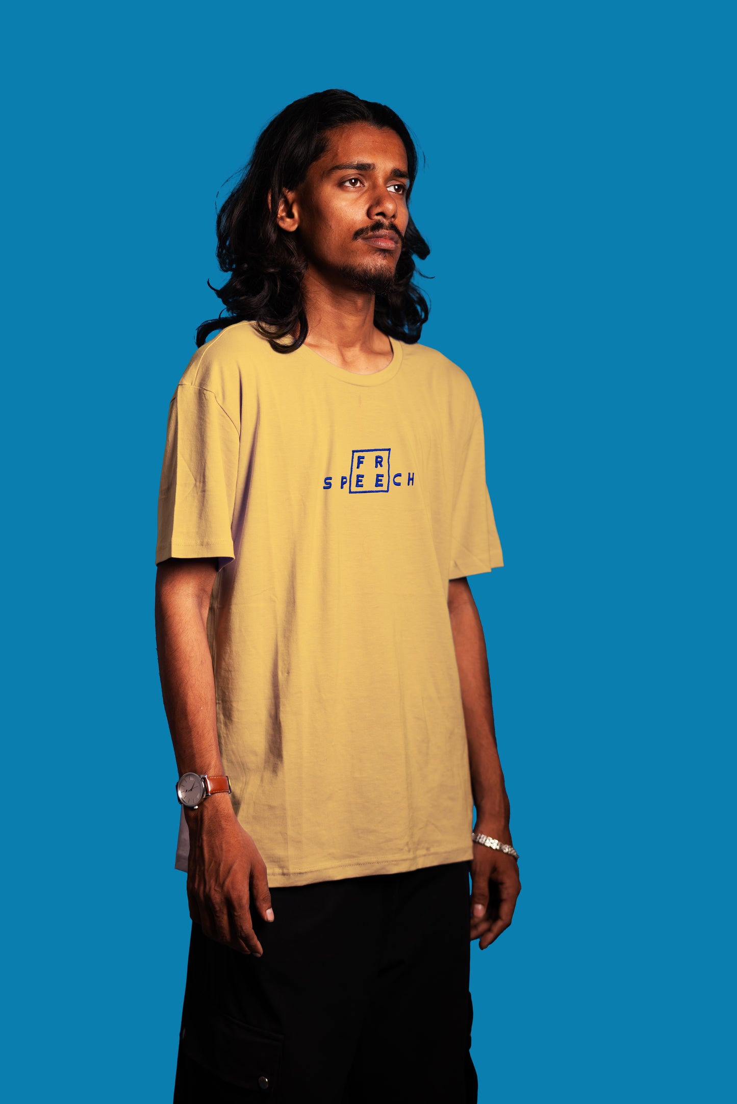 BEIGE | S2 FREE SPEECH T SHIRT