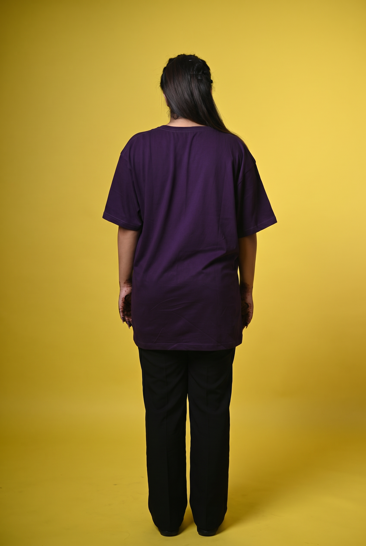 Lantern oversized tee — back