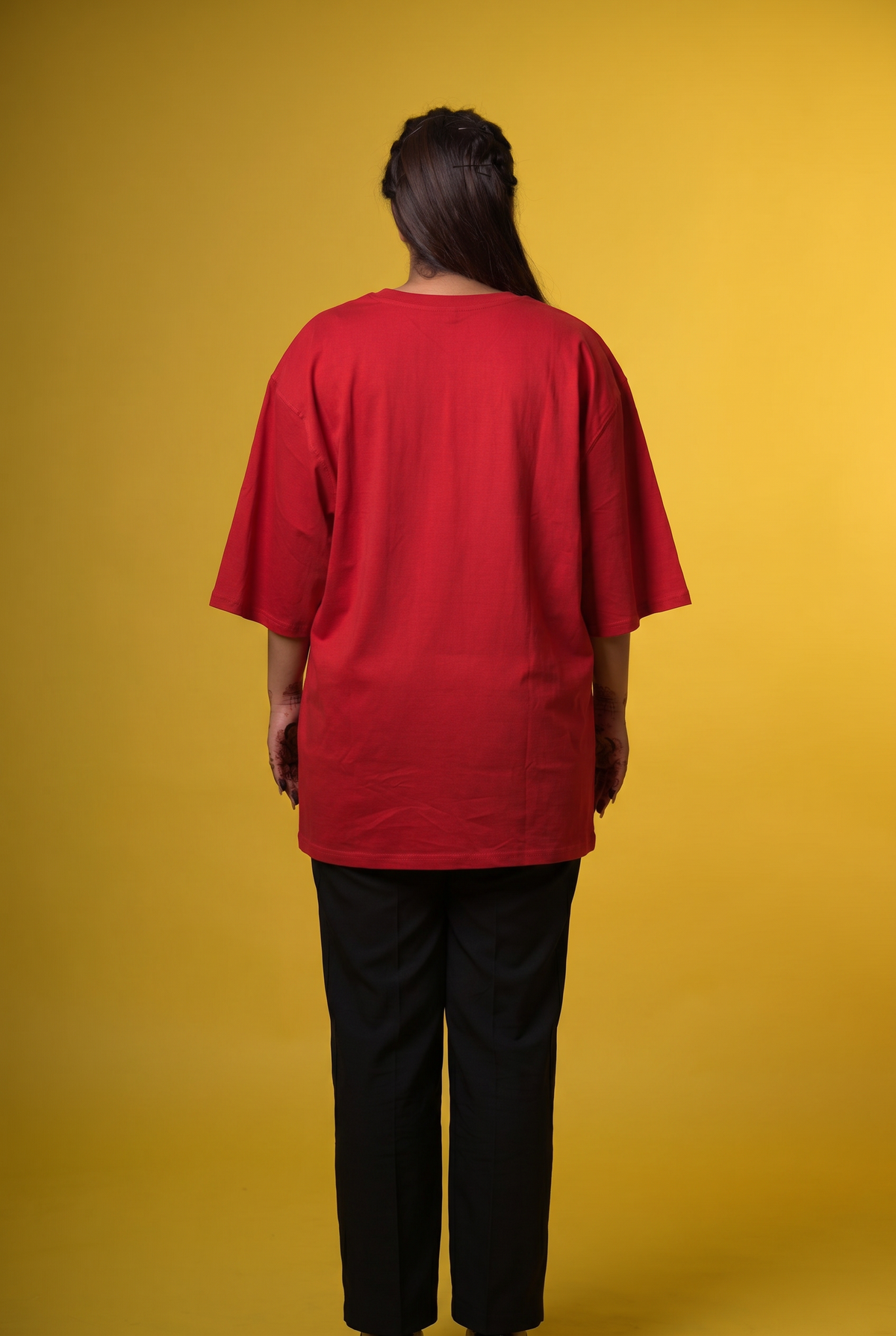 Taanga oversized tee — back