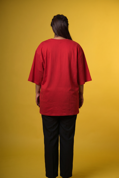 Taanga oversized tee — back