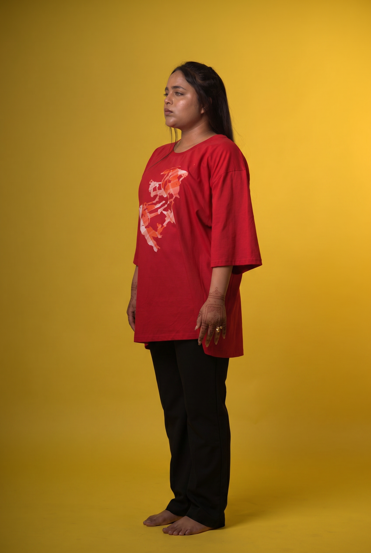 Taanga oversized tee