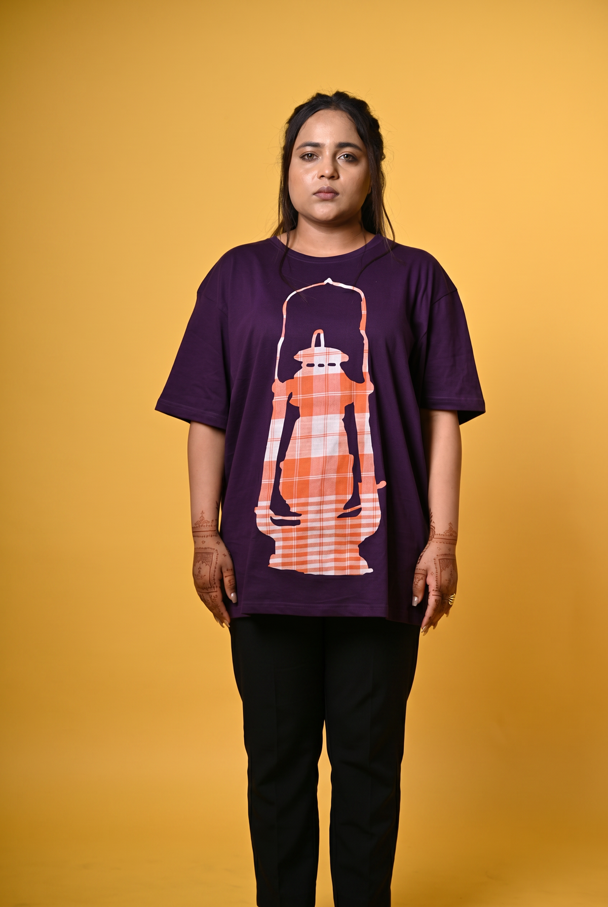 Lantern oversized tee — front