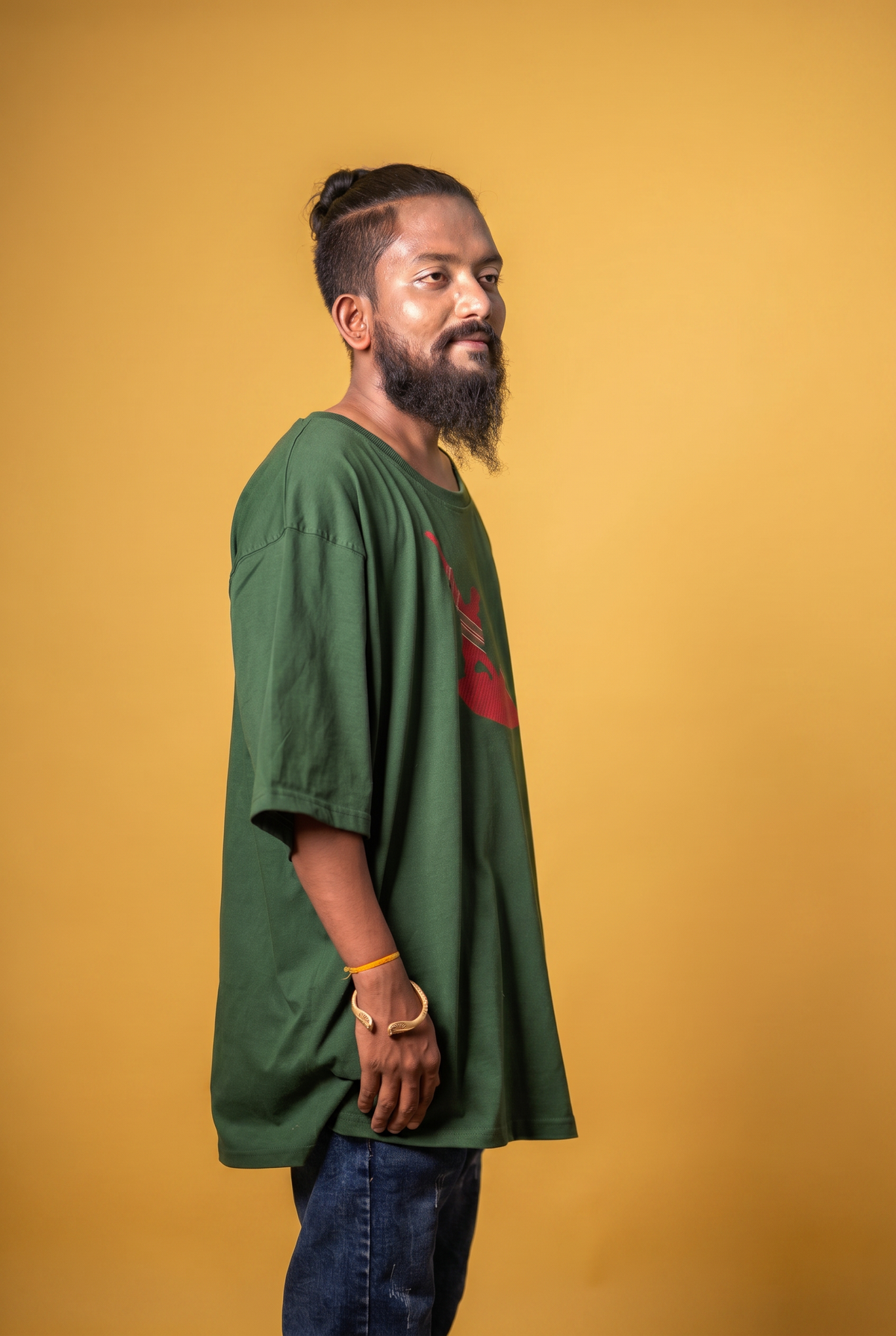 Cholo Bhai appliqué tee